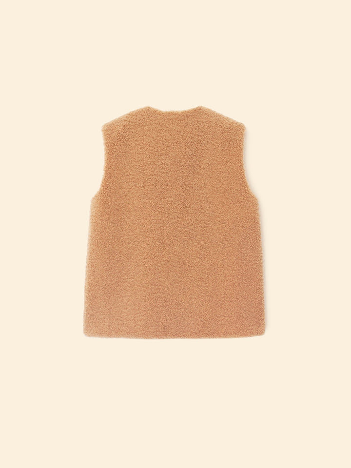 X2506 Vest Teddy Brown Thea Vest Teddy Brown Thea Vest
