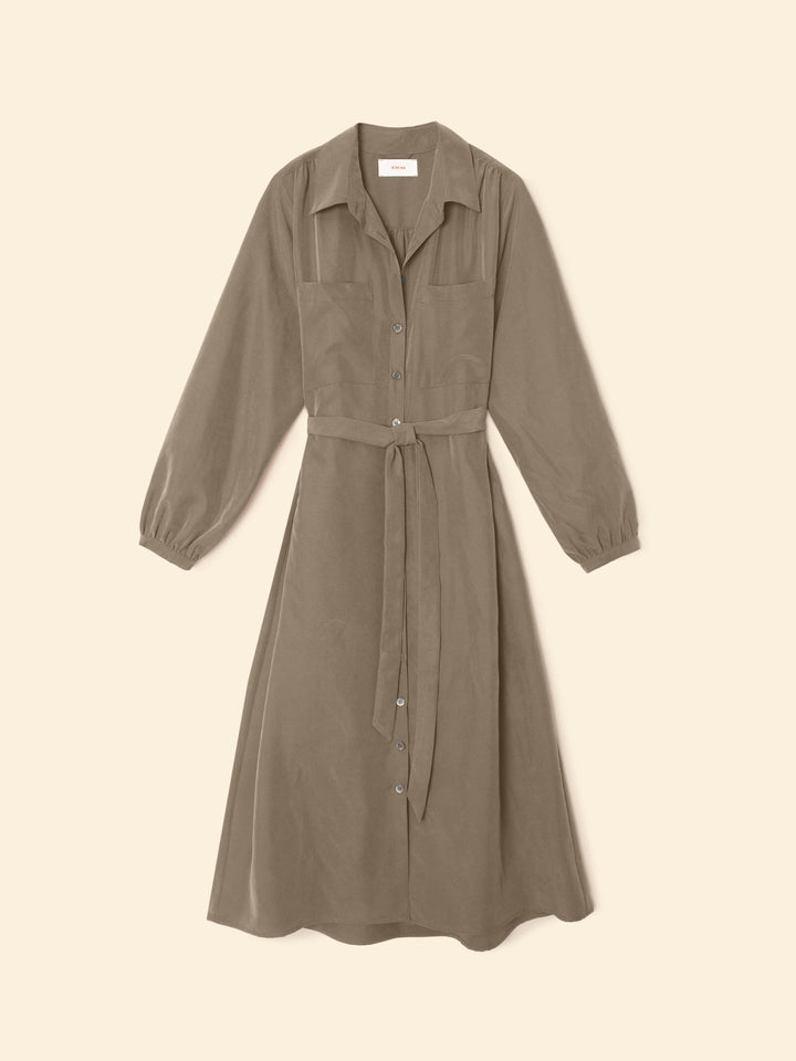 X2507 Dress Dusty Army Lawson Dress Dusty Army Lawson Dress