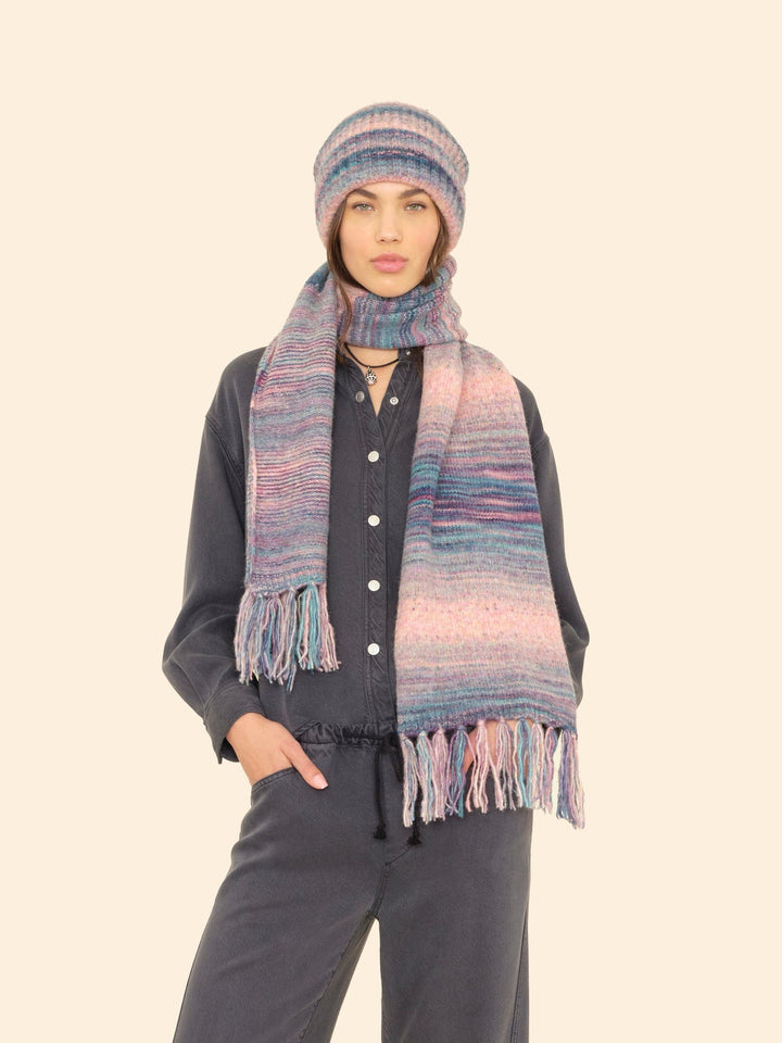 X2507 Hat One Size / Pink Ombre Pink Ombre Reice Beanie X0OMS001-OS-PKOM Pink Ombre Reice Beanie