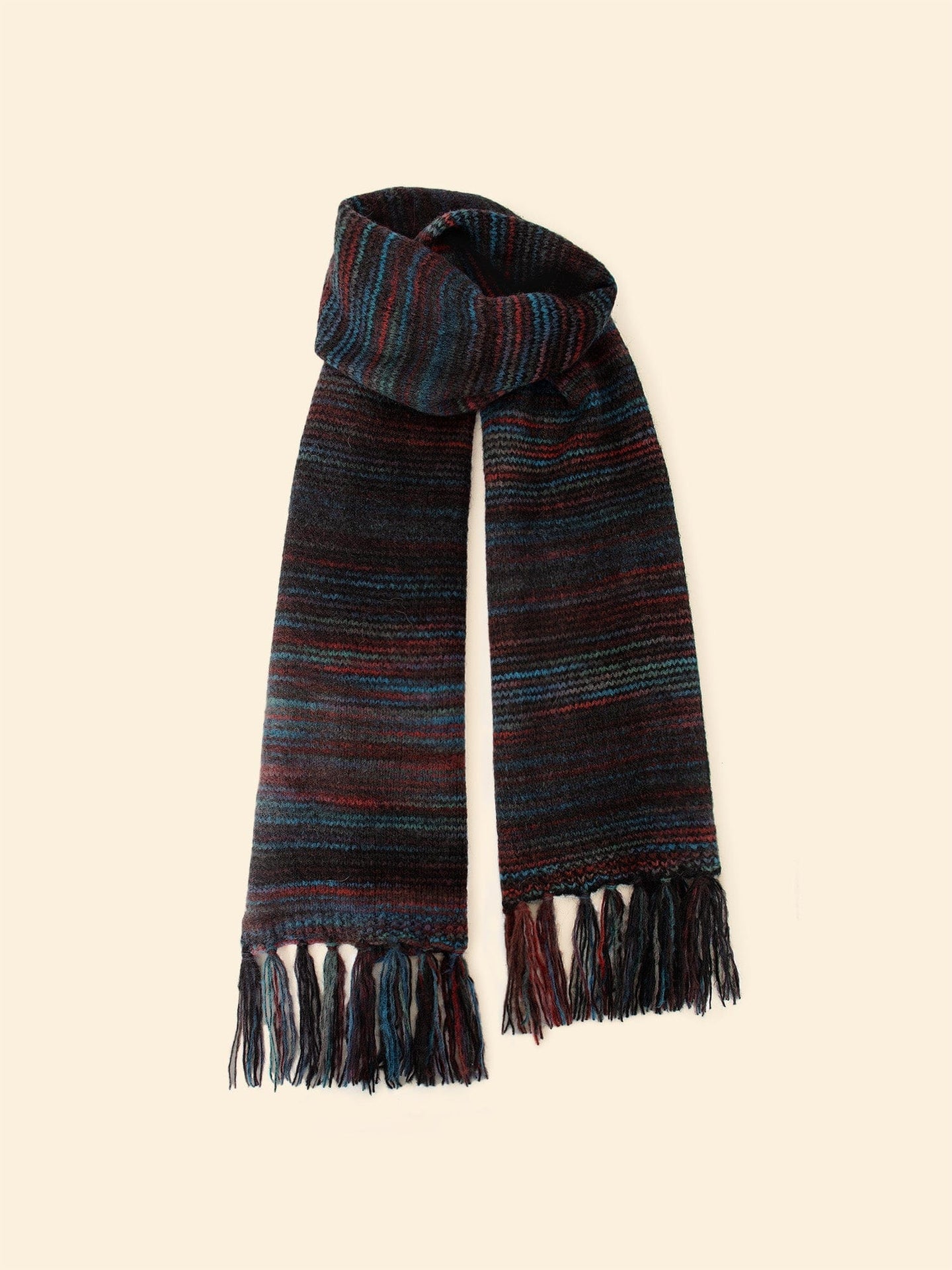 X2507 Scarf One Size / Black Ombre Black Ombre Fonda Scarf X0OMS000-OS-BKOM Black Ombre Fonda Scarf
