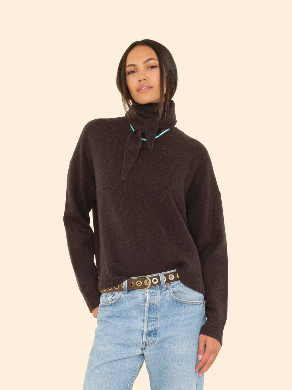 X2507 Scarf One Size / Umber Umber Myla Scarf X0MRS003-OS-UBR Umber Myla Scarf