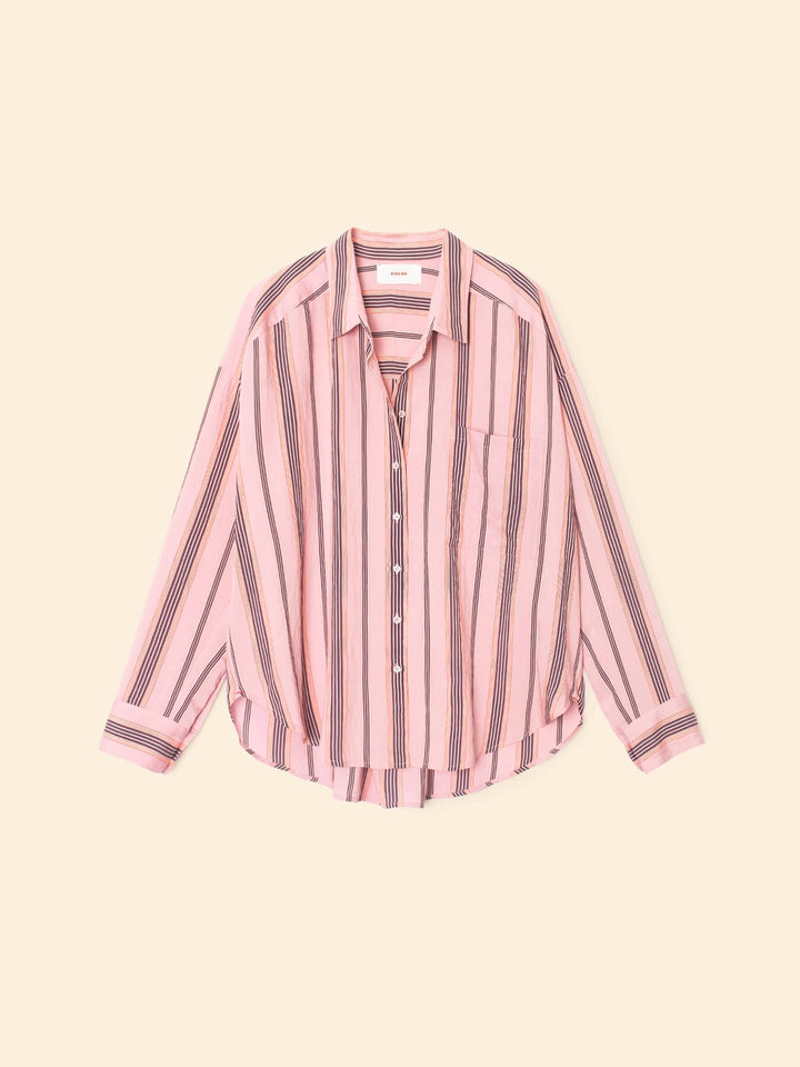 X2507 Shirt Blush Stripe Jordy Shirt Blush Stripe Jordy Shirt