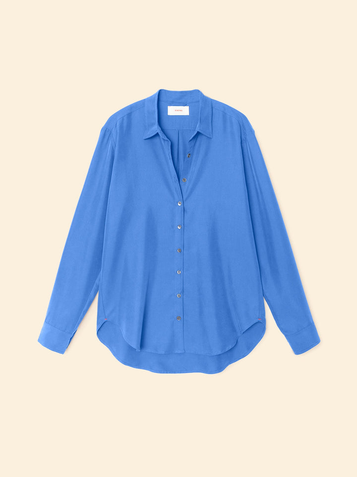 X2507 Shirt Lapis Blue Beau Modal Shirt Lapis Blue Beau Modal Shirt