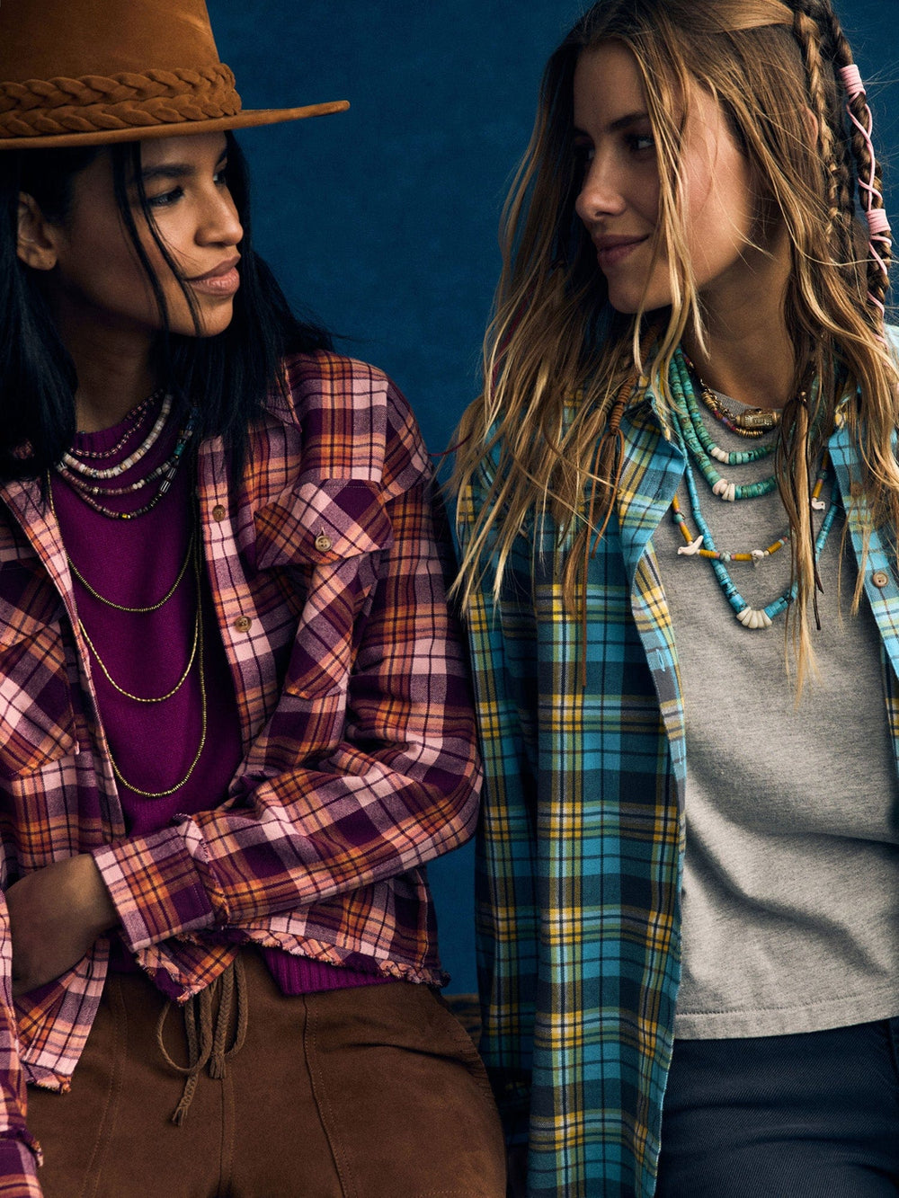 X2507 Shirt Pink Orange Plaid Ian Shirt Pink Orange Plaid Ian Shirt