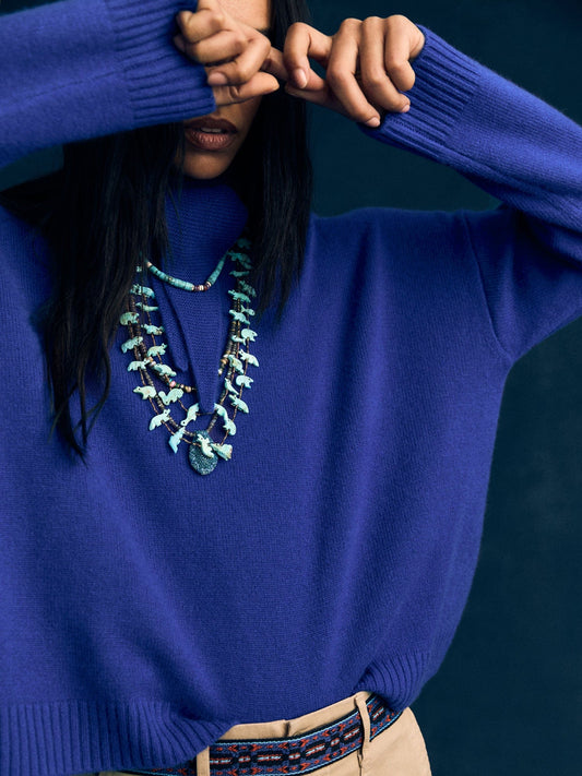 X2507 Sweater Bright Cobalt Lela Sweater Bright Cobalt Lela Sweater