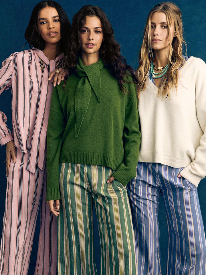 X2507 Sweater Herb Green Lela Sweater Herb Green Lela Sweater