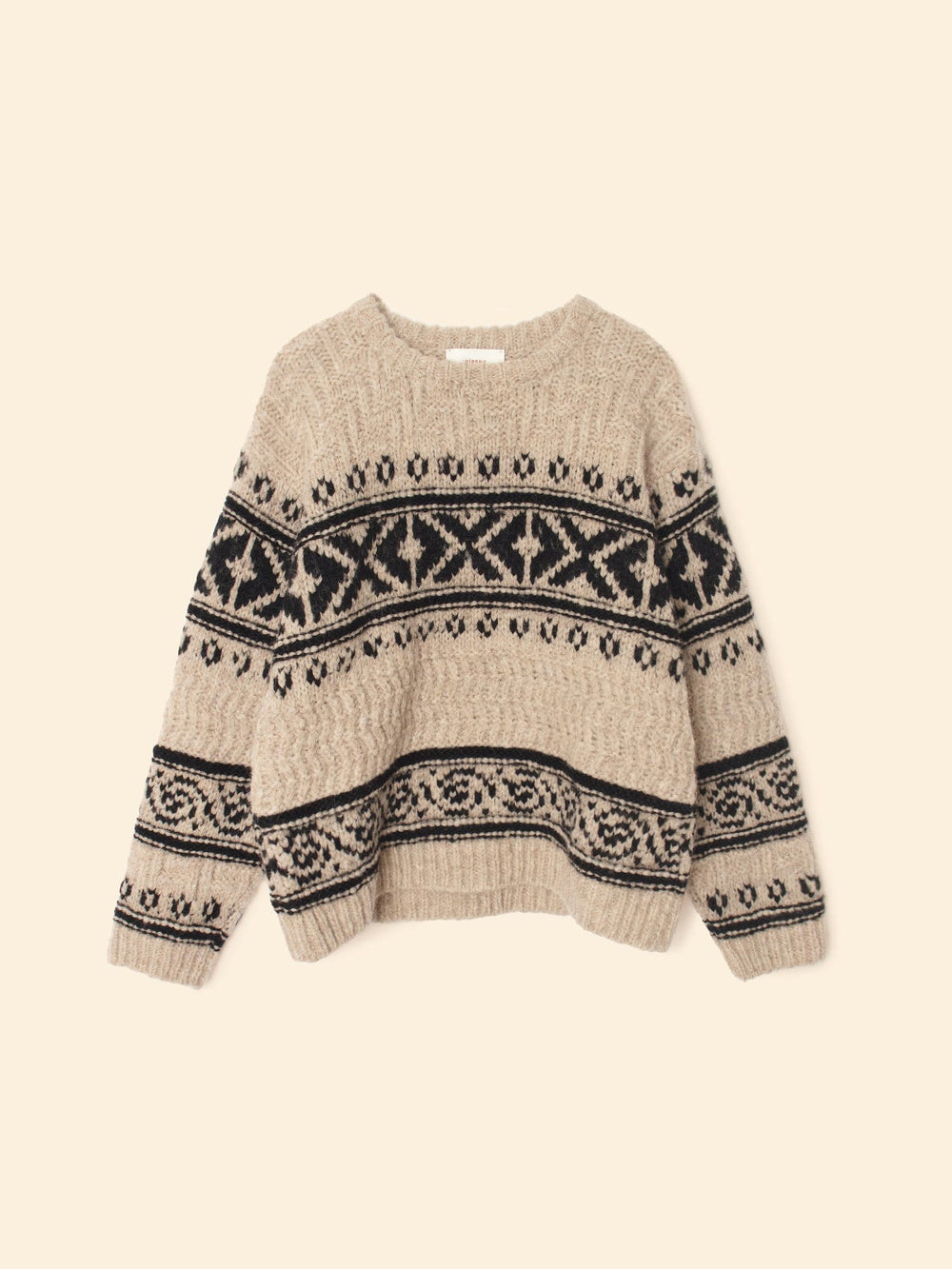 X2507 Sweater Oatmeal Brecken Sweater Oatmeal Brecken Sweater
