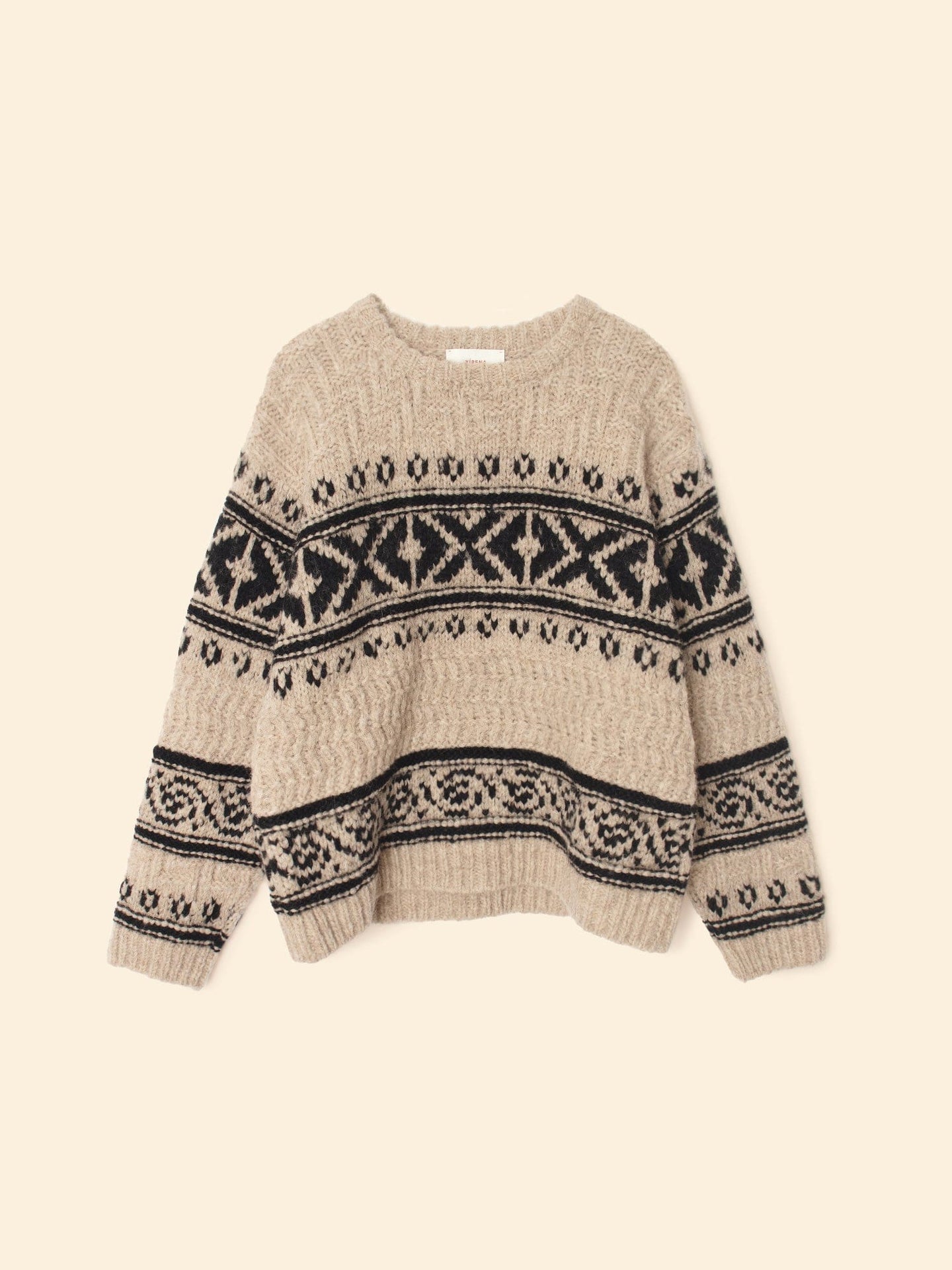 X2507 Sweater Oatmeal Brecken Sweater Oatmeal Brecken Sweater