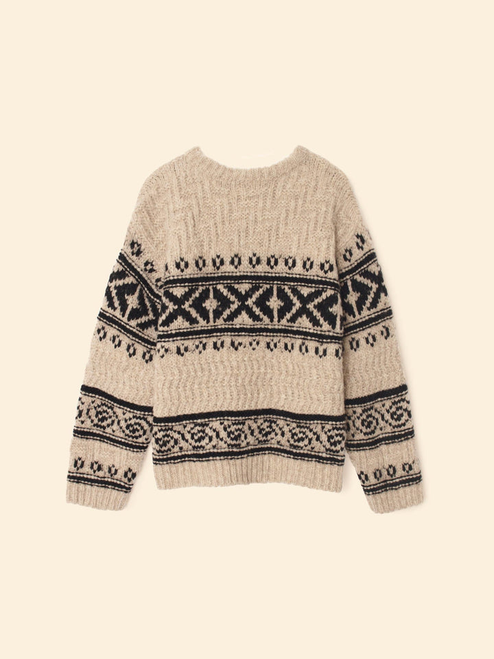 X2507 Sweater Oatmeal Brecken Sweater Oatmeal Brecken Sweater