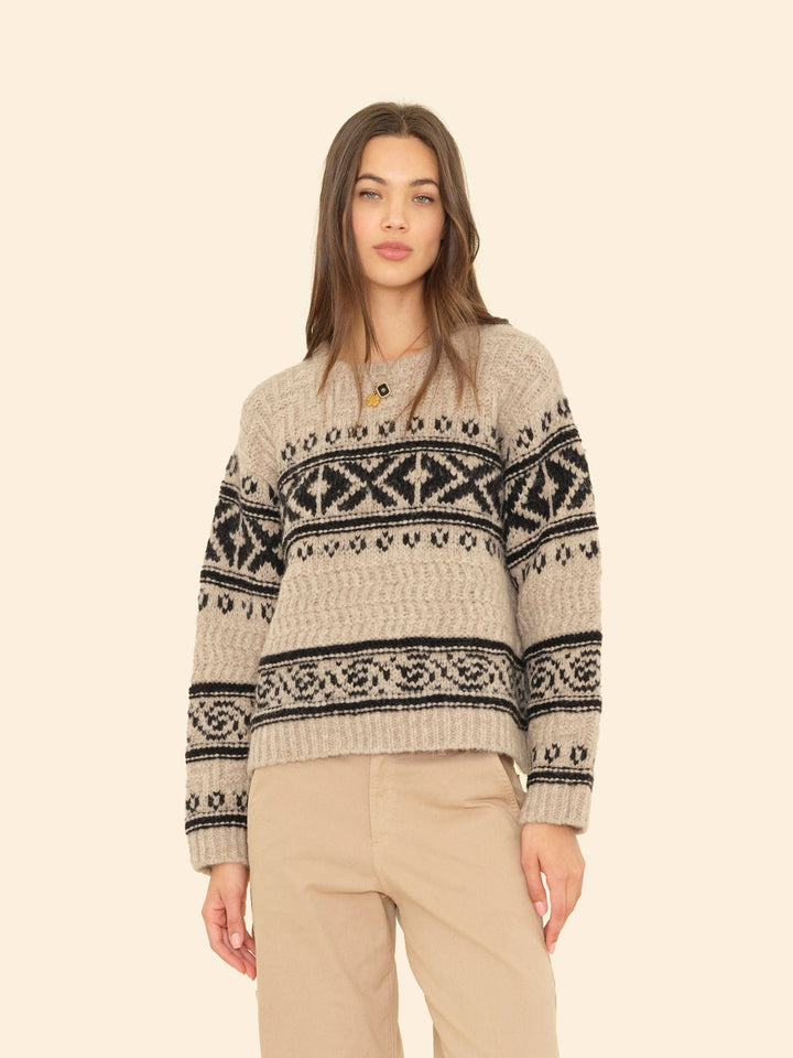 X2507 Sweater Oatmeal Brecken Sweater Oatmeal Brecken Sweater