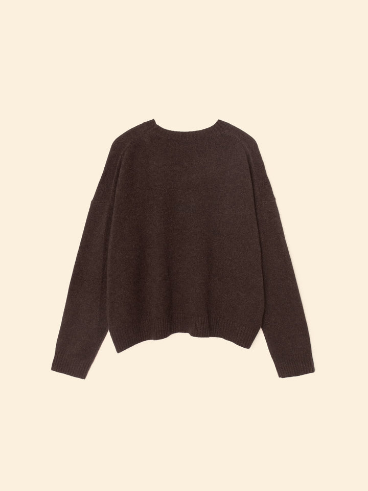 X2507 Sweater Umber Lela Sweater Umber Lela Sweater