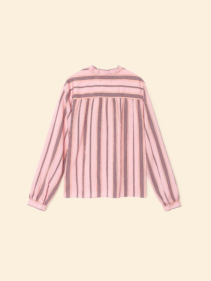 X2507 Top Blush Stripe Sabina Top Blush Stripe Sabina Top