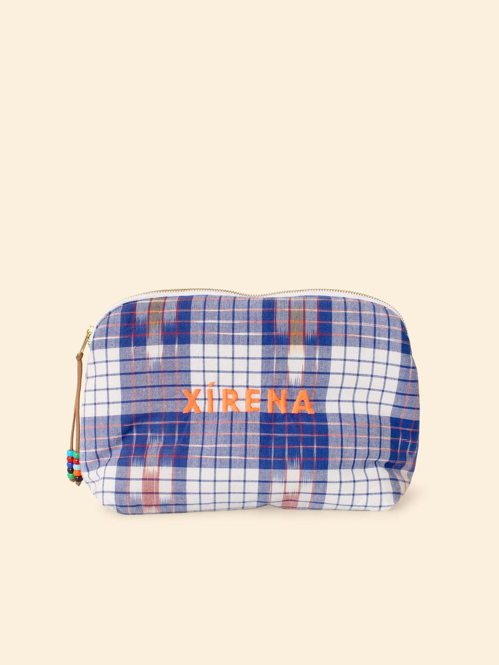 X2508 Accessory One Size / Lapis Check Lapis Check Ellie Pouch X0YDP046-OS-LPCK Lapis Check Ellie Pouch