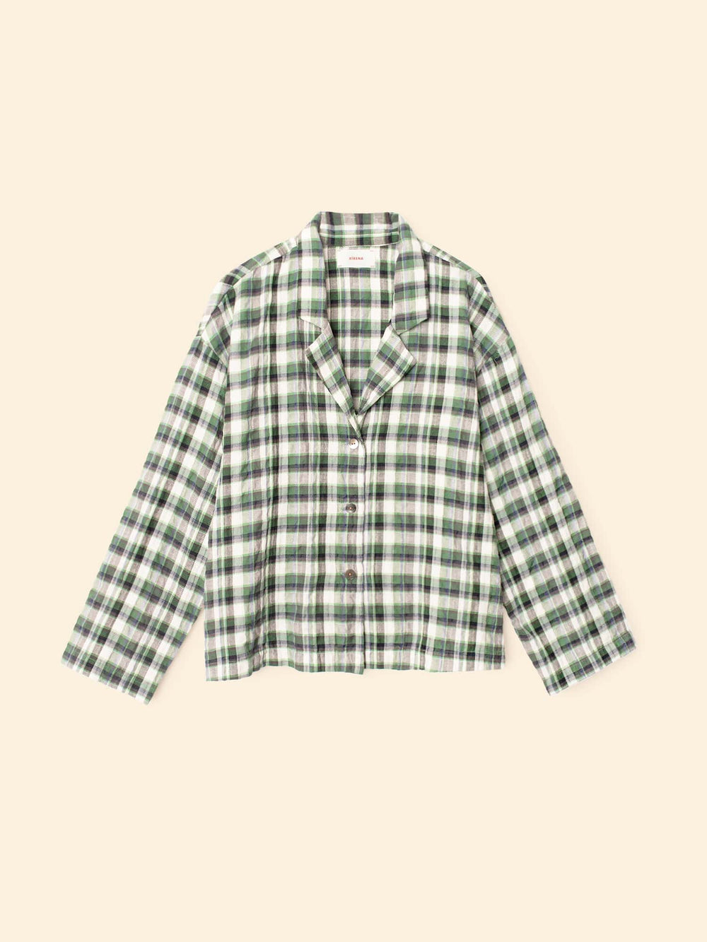 X2508 Pajama Set Green Brook Lyra Plaid Pajama Set Green Brook Lyra Plaid Pajama Set