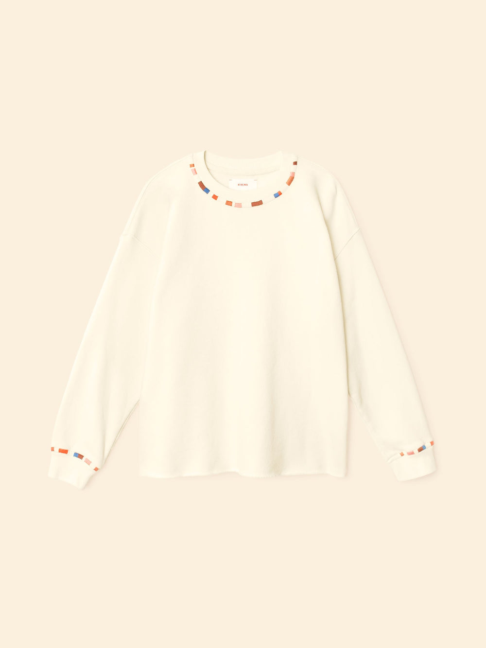 X2508 Sweatshirt Cloud Embroidered Honor Sweatshirt Cloud Embroidered Honor Sweatshirt