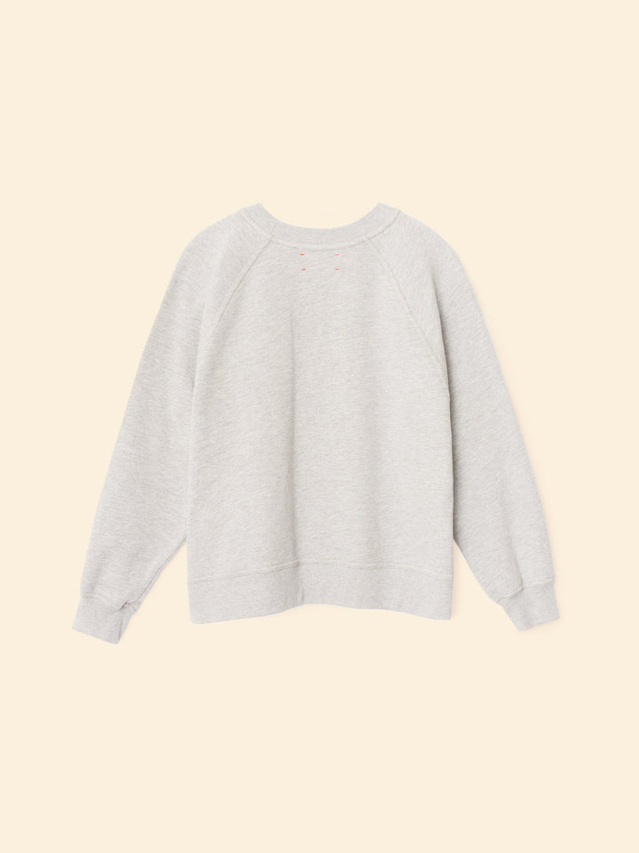 X2508 Sweatshirt Heather Grey Whit Sweatshirt Heather Grey Whit Sweatshirt