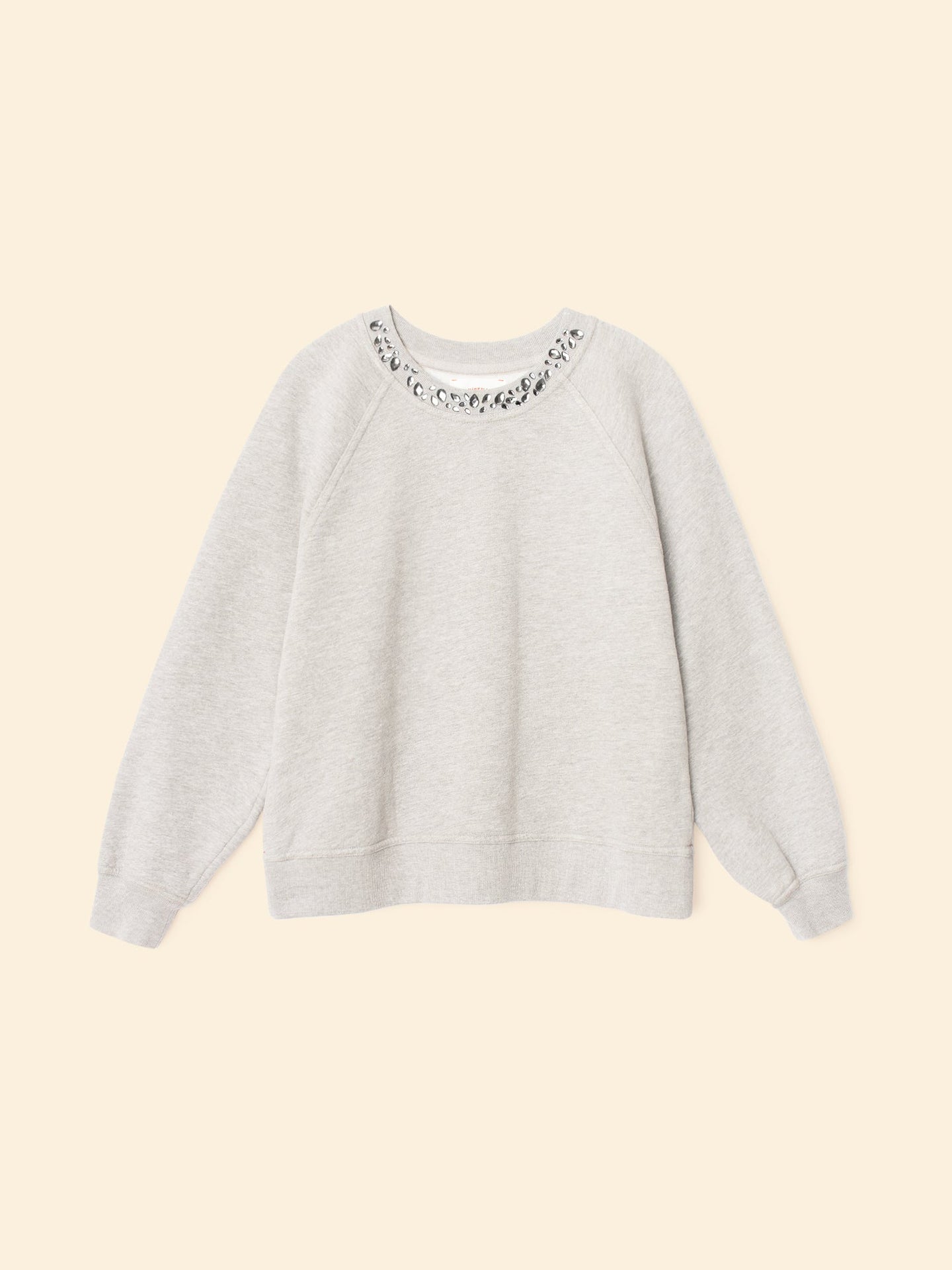 X2508 Sweatshirt Heather Grey Whit Sweatshirt Heather Grey Whit Sweatshirt