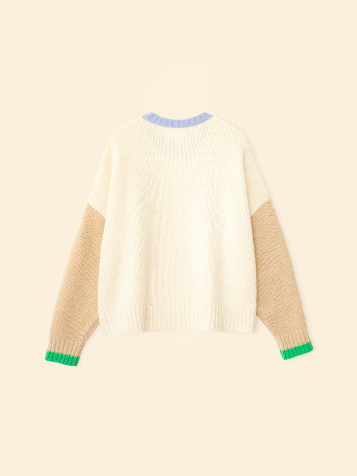 X2510 Sweater Ivory Clay Cora Sweater Ivory Clay Cora Sweater