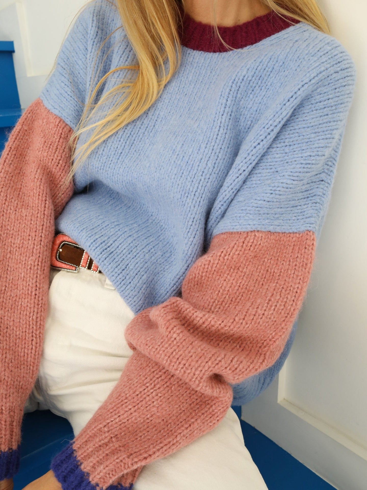 X2510 Sweater Perri Blush Cora Sweater Perri Blush Cora Sweater