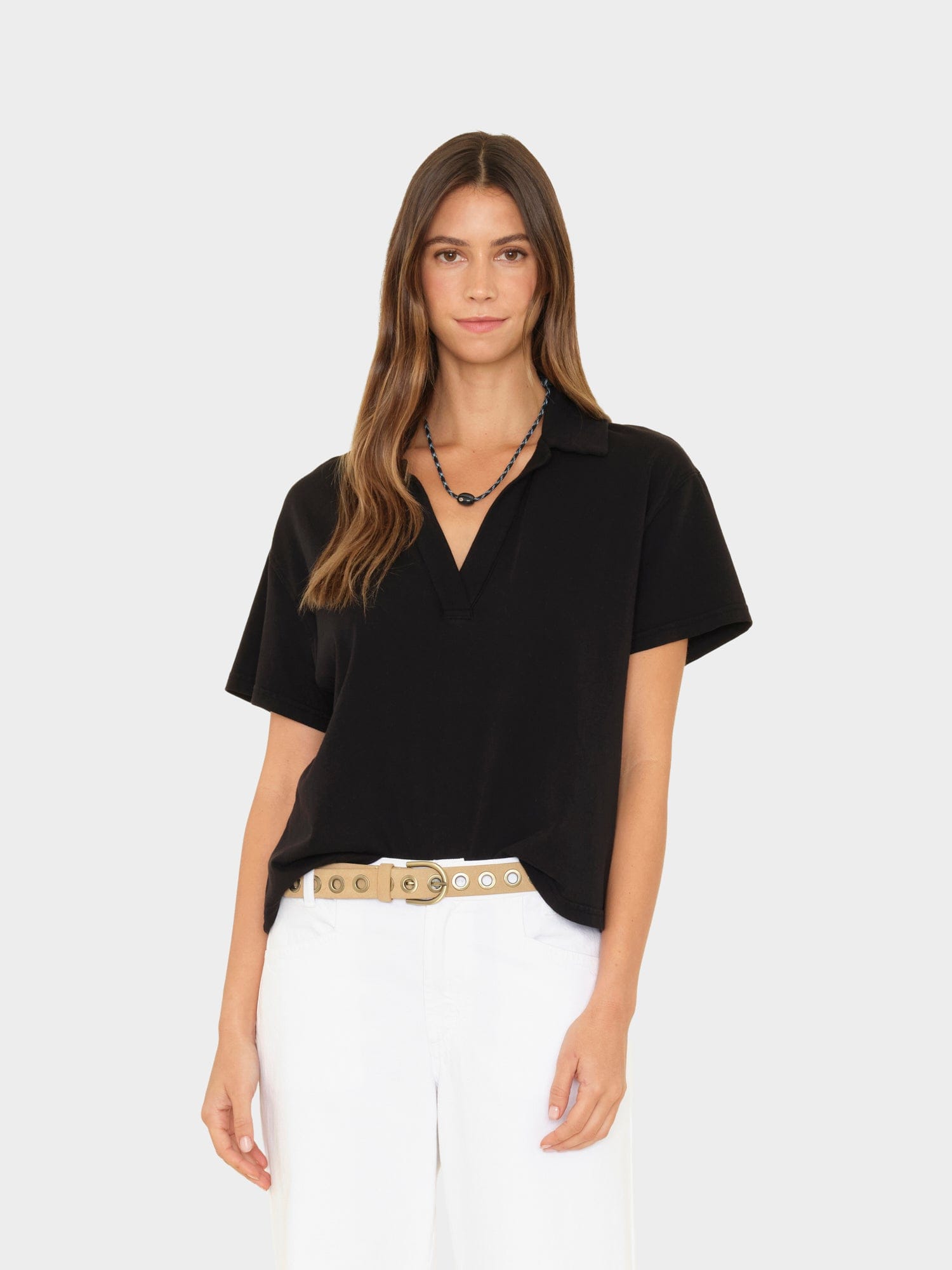 Black Spencer Tee