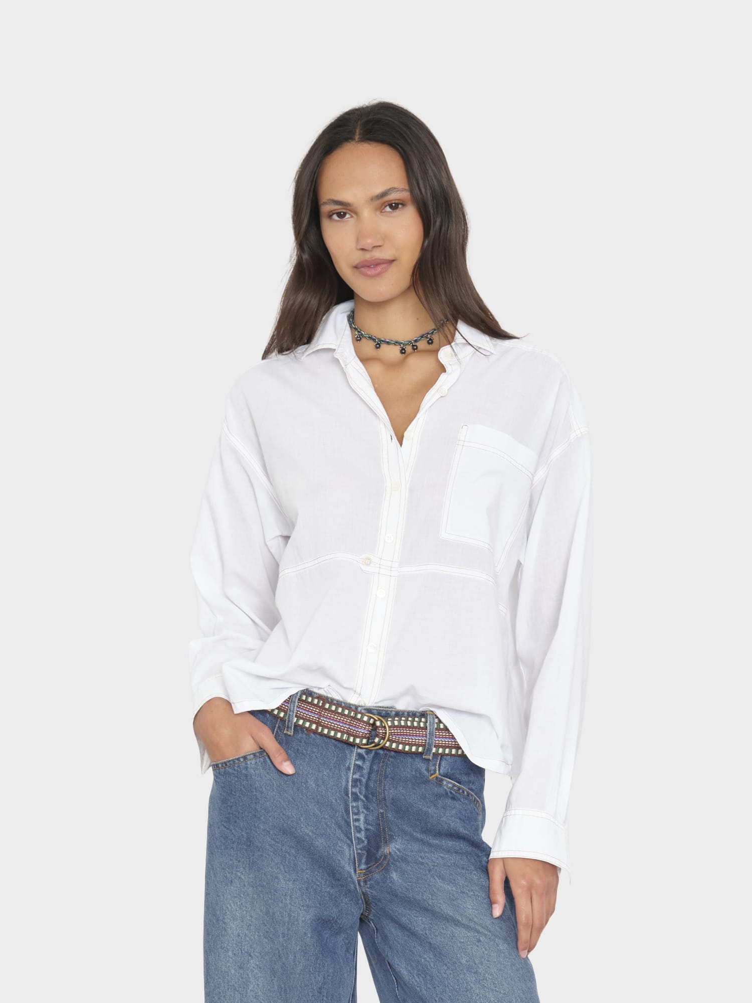 White Logan Shirt