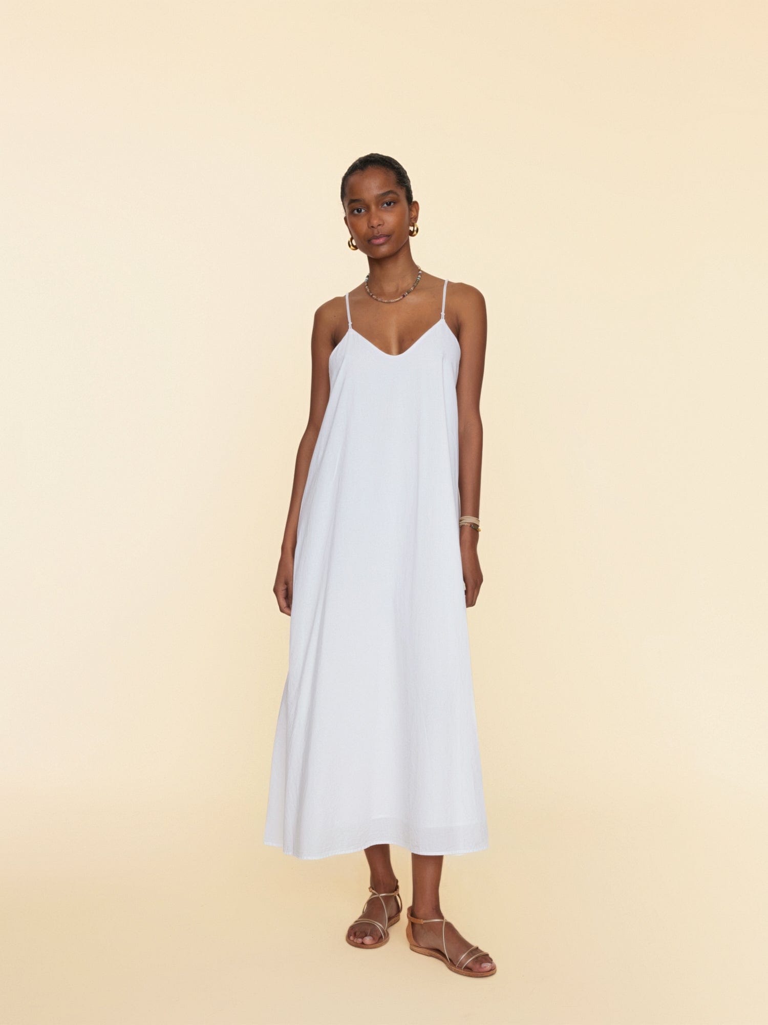 White Teague Dress