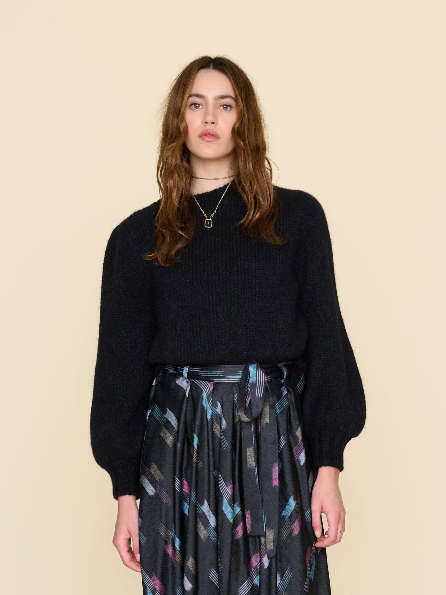 Xirena Sweater Black Marble Rosabel Sweater