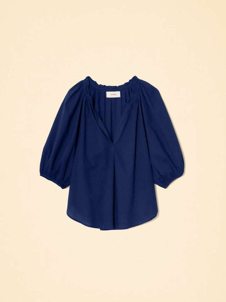 Xirena Top Navy Jules Top