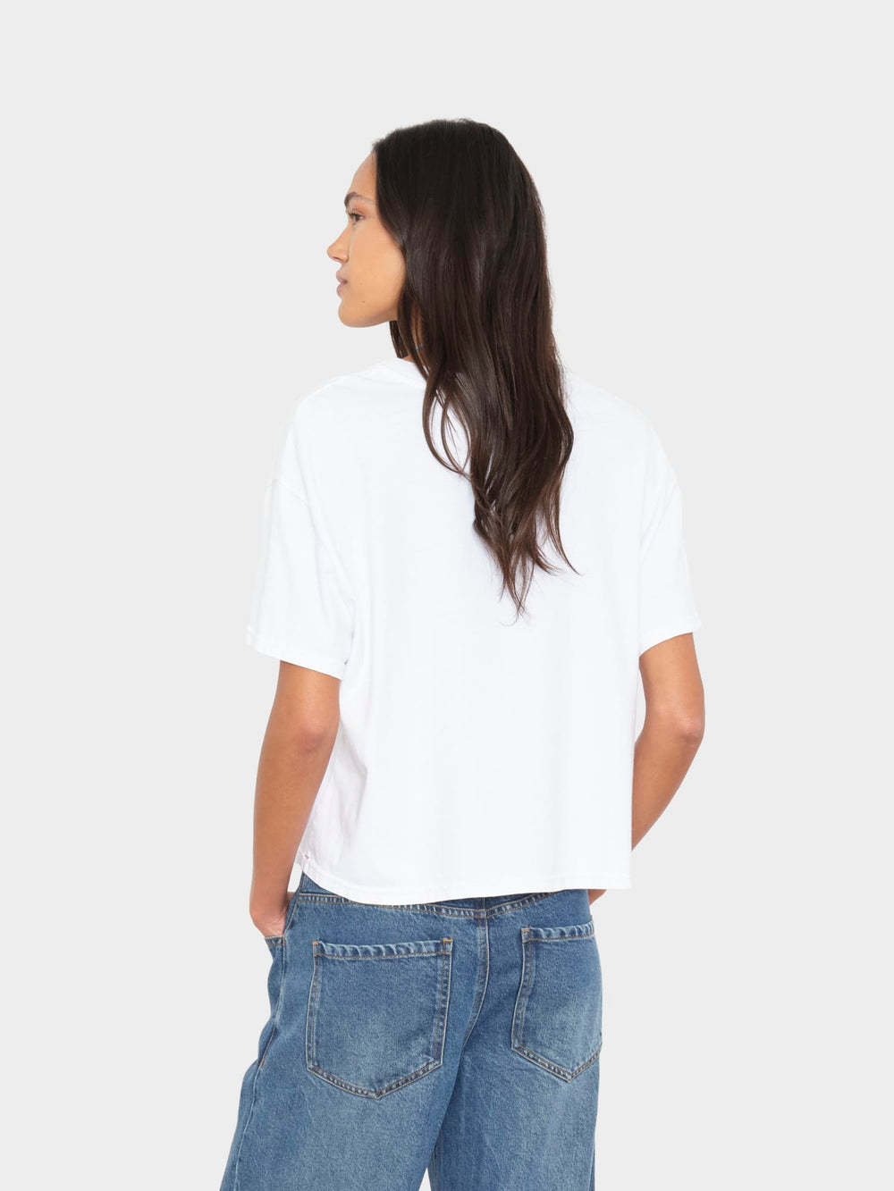 White Carter Tee