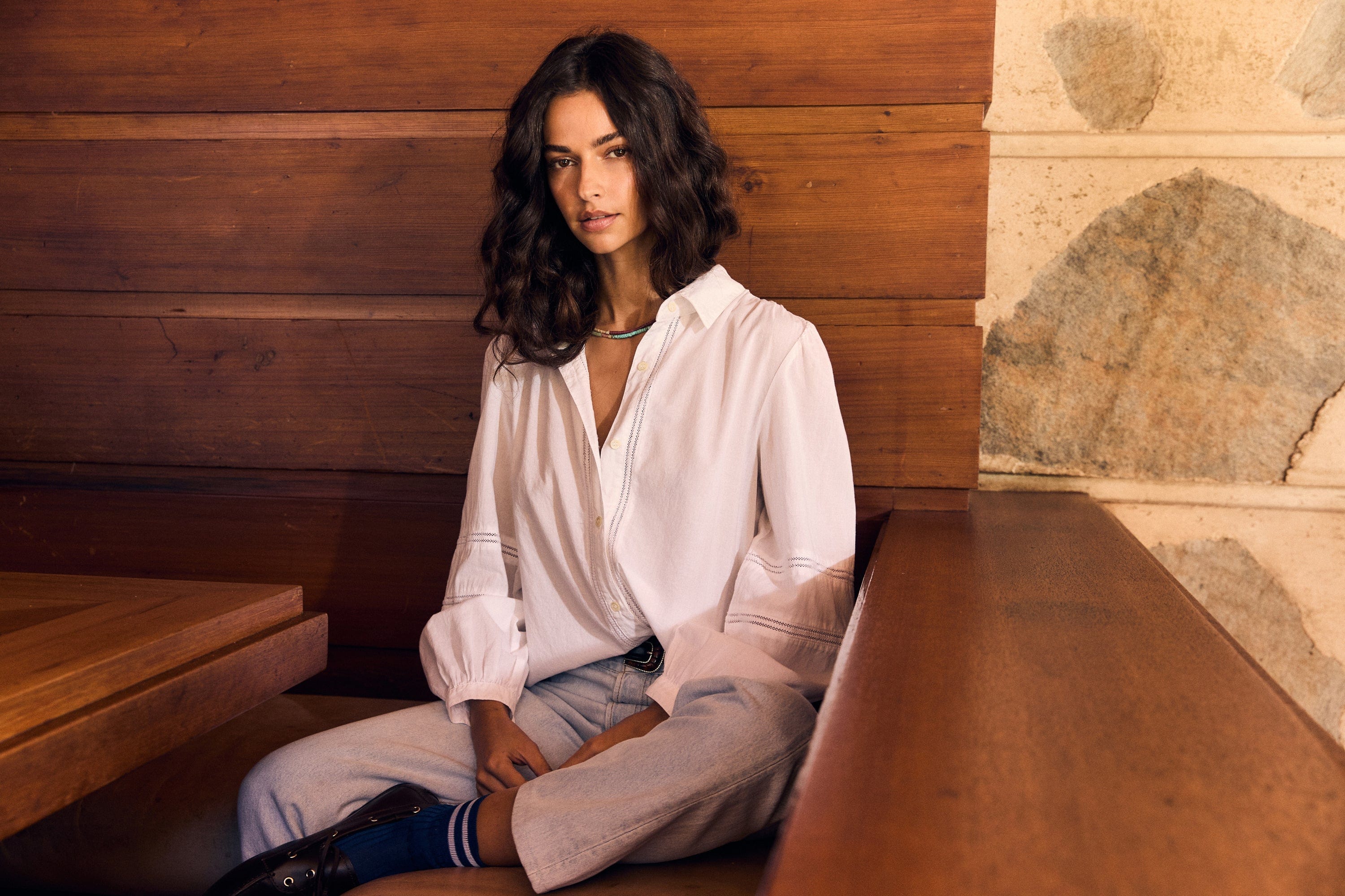 DEUXIEME CLASSE - 【Deuxiem Classe】XiRENA COTTON SH Shirts | Xirena Official Website