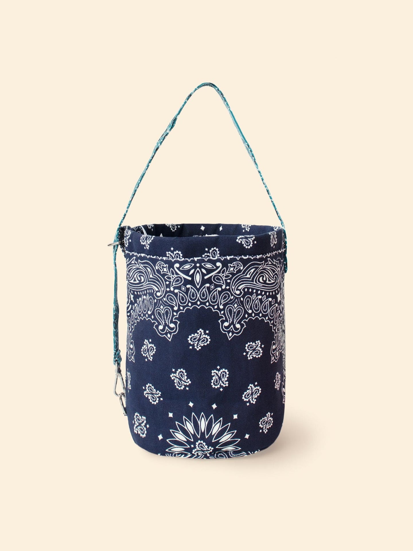 CALL IT BY YOUR NAME Accessory One Size / Navy CALL IT BY YOUR NAME Navy Seau Bucket Bag C0SLK204-OS-NVY CALL IT BY YOUR NAME Navy Seau Bucket Bag