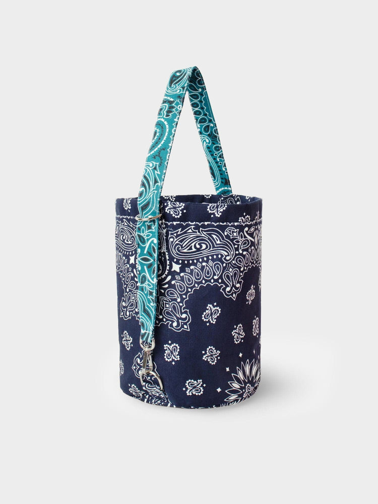 CALL IT BY YOUR NAME Accessory One Size / Navy Navy Seau Bucket Bag C0SLK204-OS-NVY Navy Seau Bucket Bag