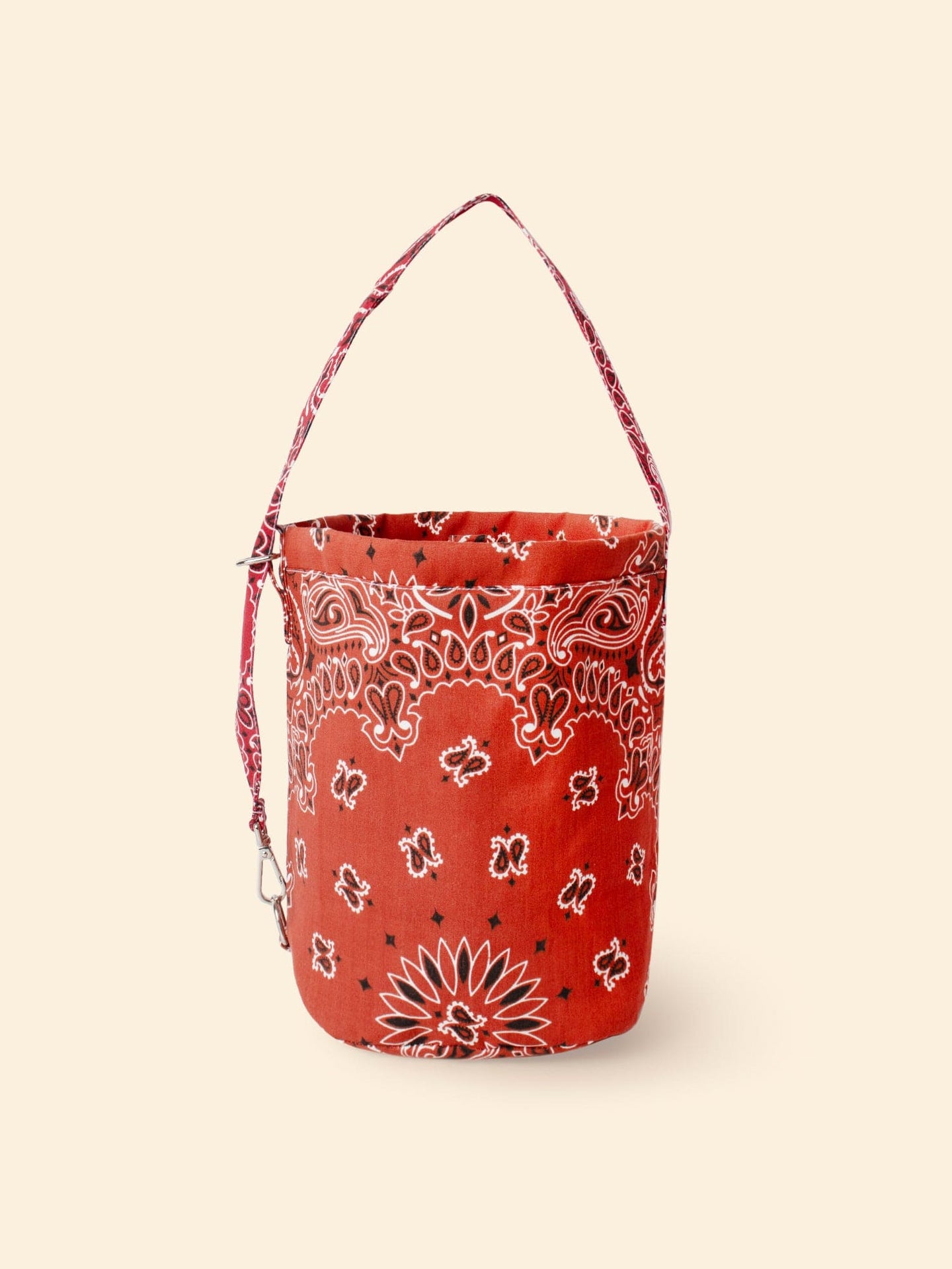 CALL IT BY YOUR NAME Accessory One Size / Red CALL IT BY YOUR NAME Red Seau Bucket Bag C0SLK204-OS-RED CALL IT BY YOUR NAME Red Seau Bucket Bag