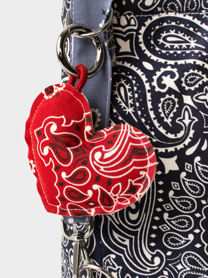 CALL IT BY YOUR NAME Keychain One Size / Red Red Heart Keychain C0SLK729-OS-RED Red Heart Keychain