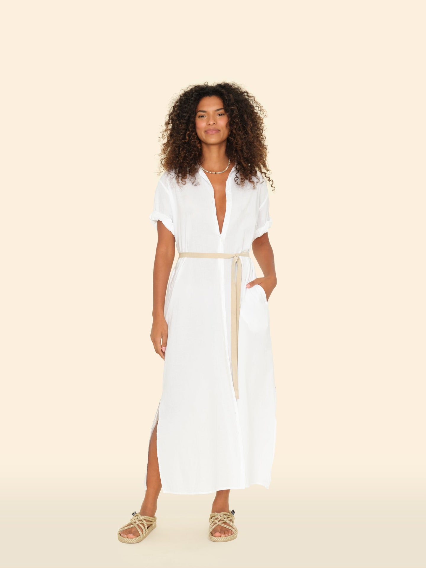 Classico Dress White Linnet Dress