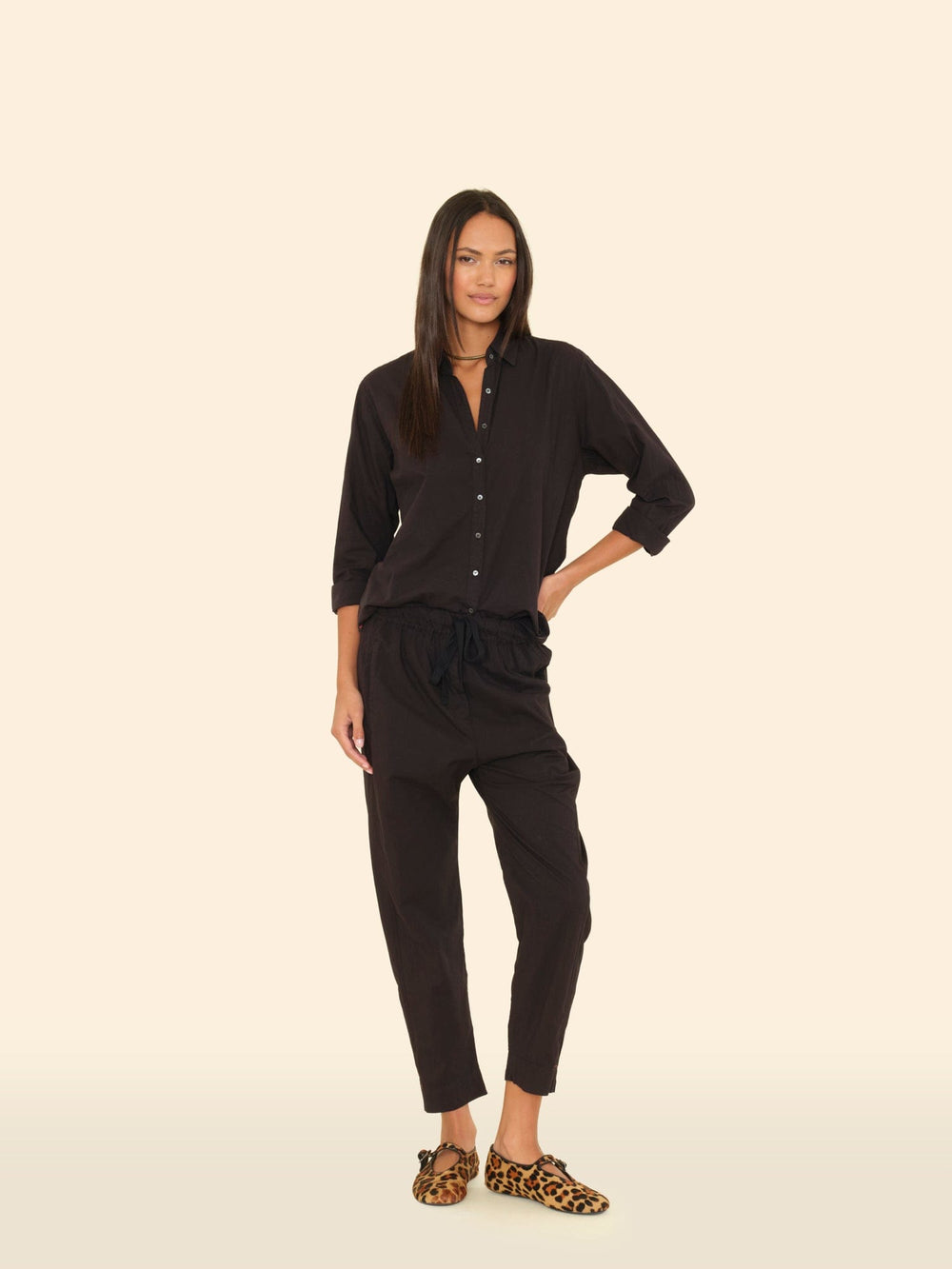 Classico Pant Black Draper Pant Black Draper Pant