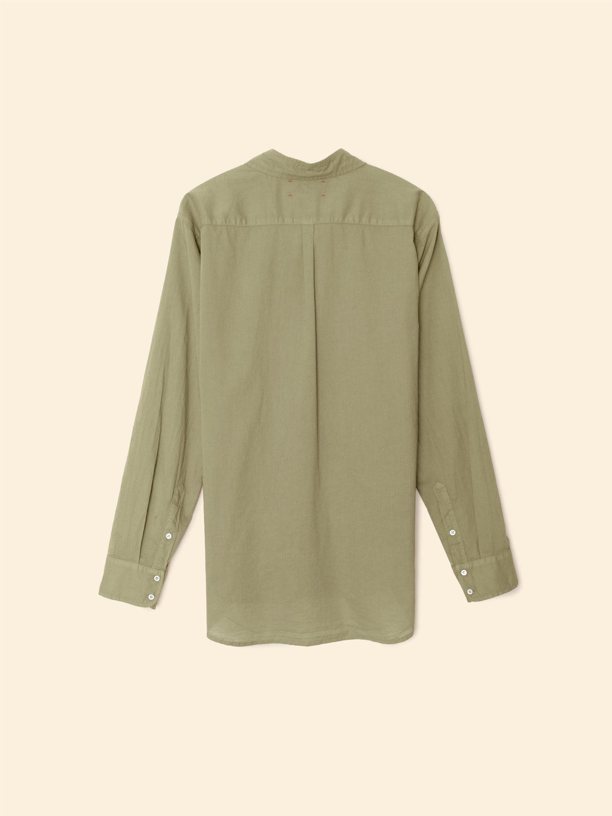 La Paz Branco Micro Squares Button Down Shirt Seagrass main image 1