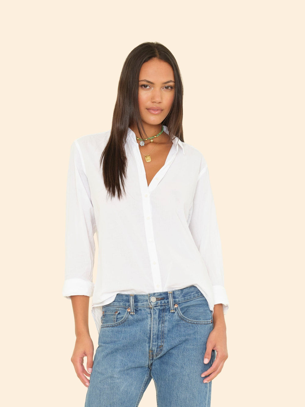 Classico Shirt White Beau Shirt White Beau Shirt