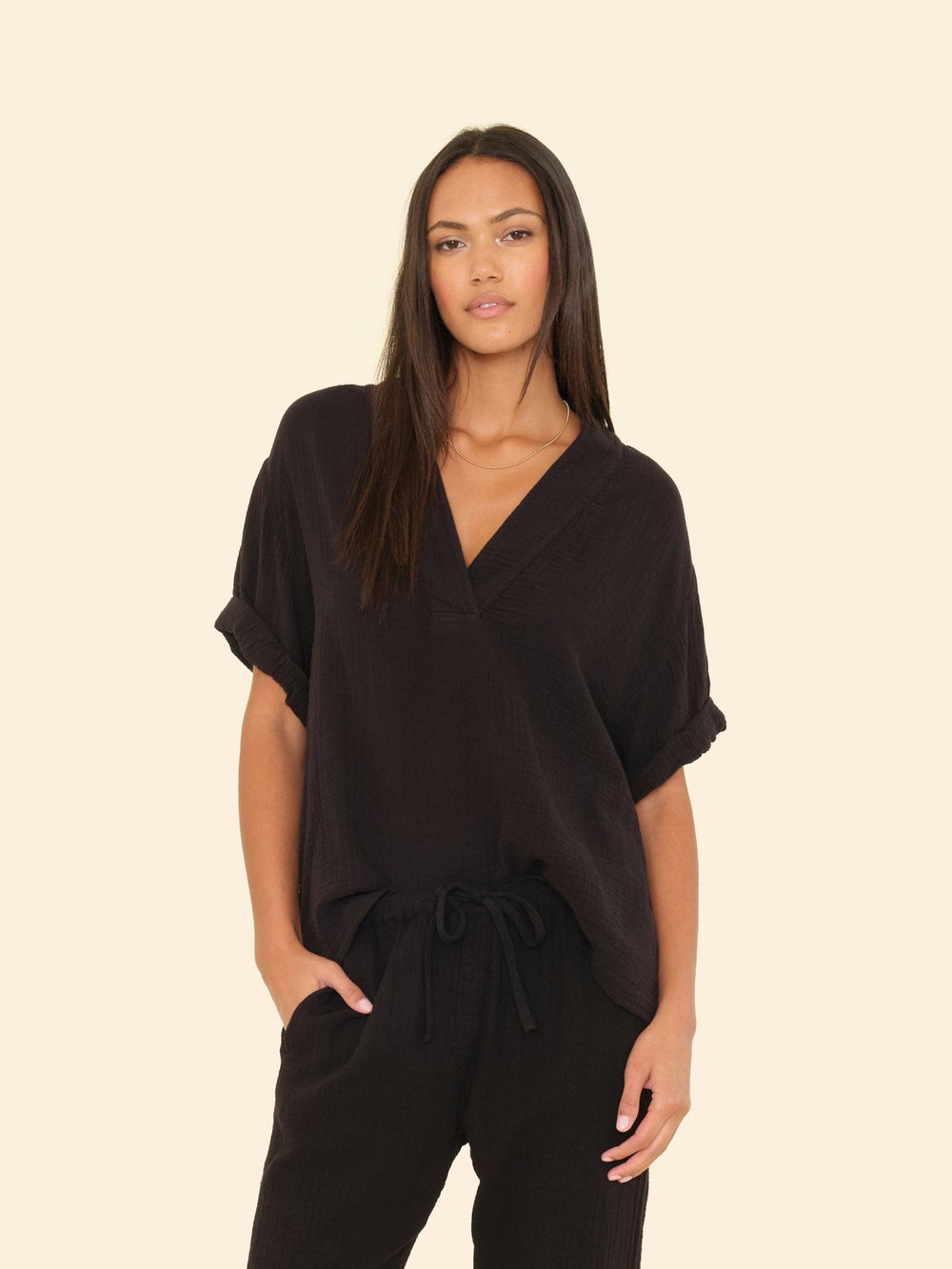 Classico Top Black Avery Top Black Avery Top
