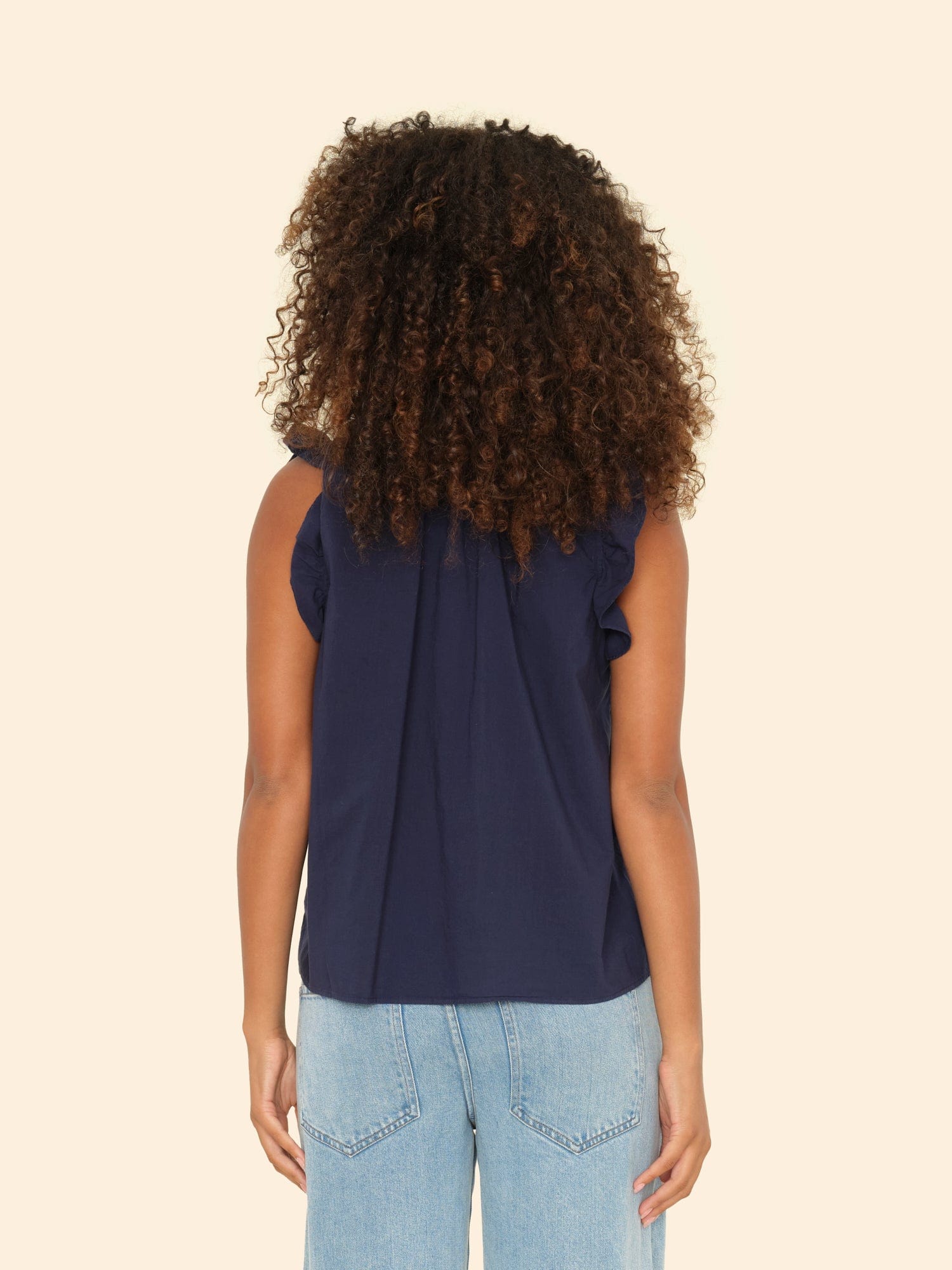 Navy Bex Top