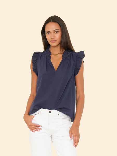 Navy Bex Top