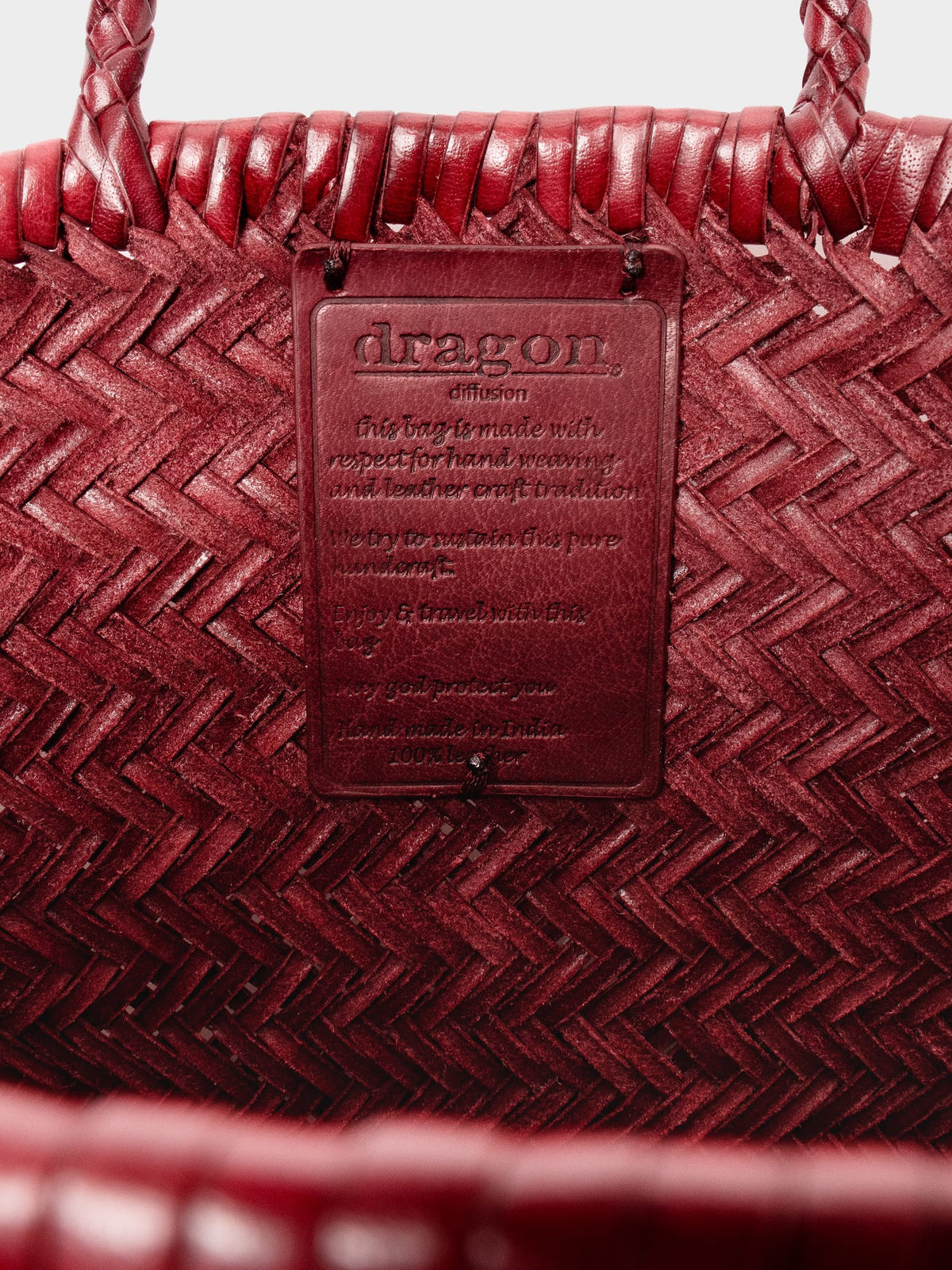 Dragon Diffusion Bag One Size / Bordo Bordo Triple Jump Small Bag DD0TJ000-OS-BRD Bordo Triple Jump Small Bag