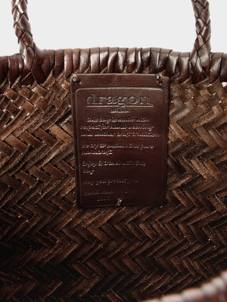 Dragon Diffusion Bag One Size / Dark Brown Dark Brown Flat Gora Mini Bag DD0FG000-OS-DBRN Dark Brown Flat Gora Mini Bag