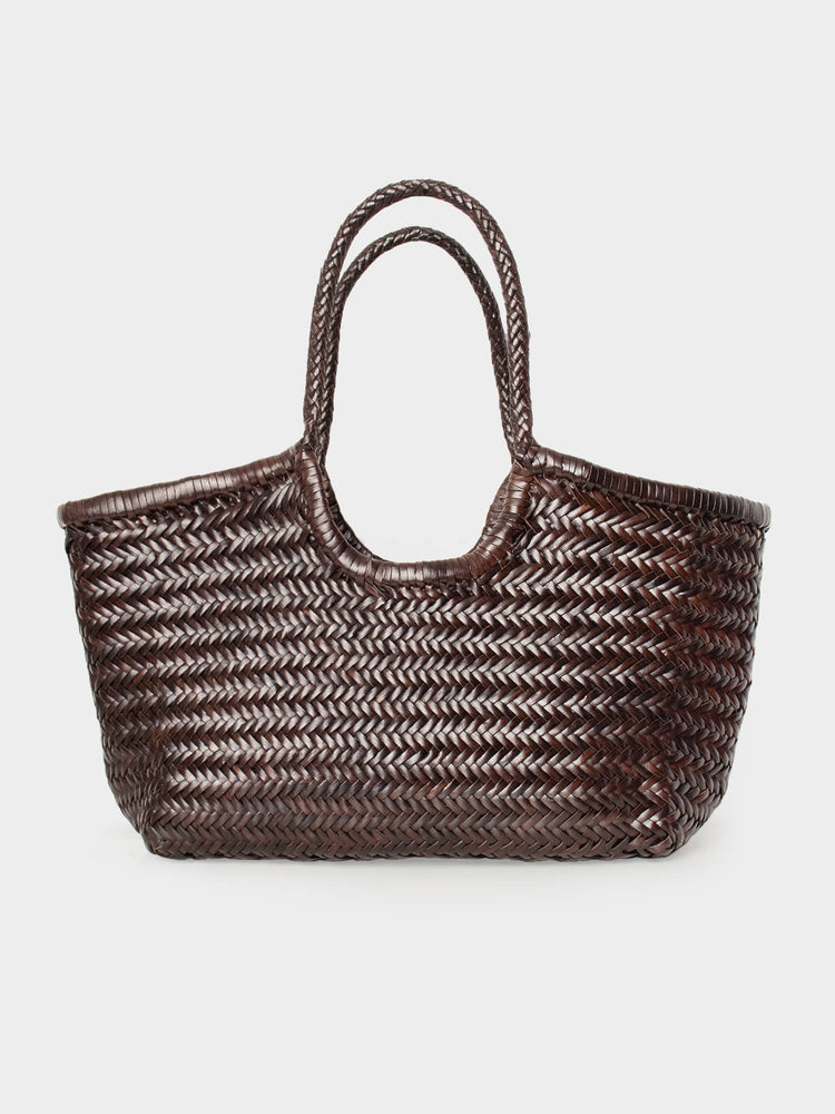Dragon Diffusion Bag One Size / Dark Brown Dark Brown Nantucket Big Basket Bag DD0NB000-OS-DBRN Dark Brown Nantucket Big Basket Bag
