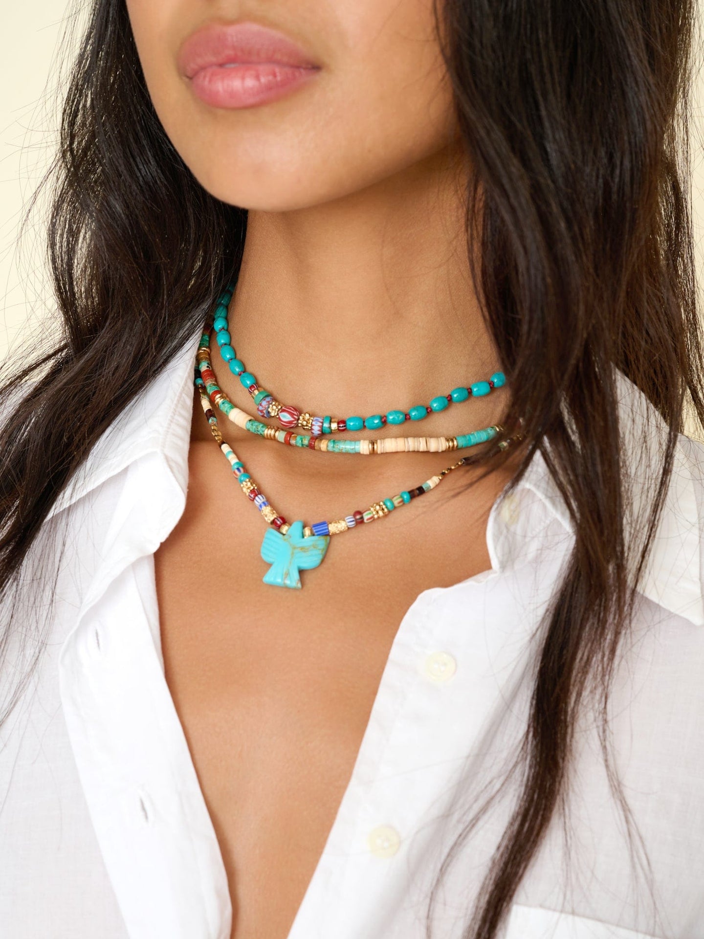 Gachon Pothier Necklace One Size / Assorted Gachon Pothier Epure Bird Necklace V2 GP31031-OS-ASST