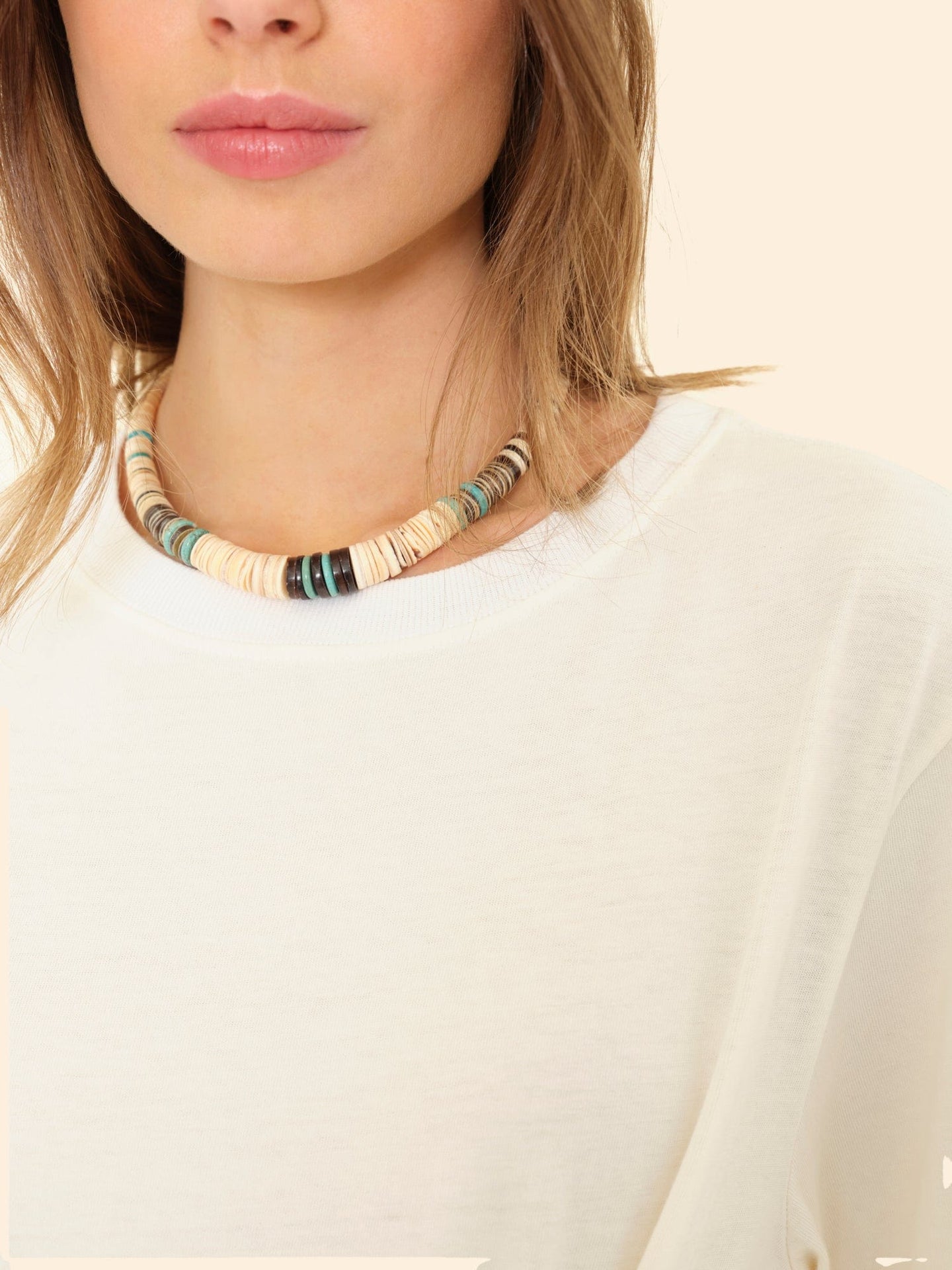 Gachon Pothier Puka Necklace V59