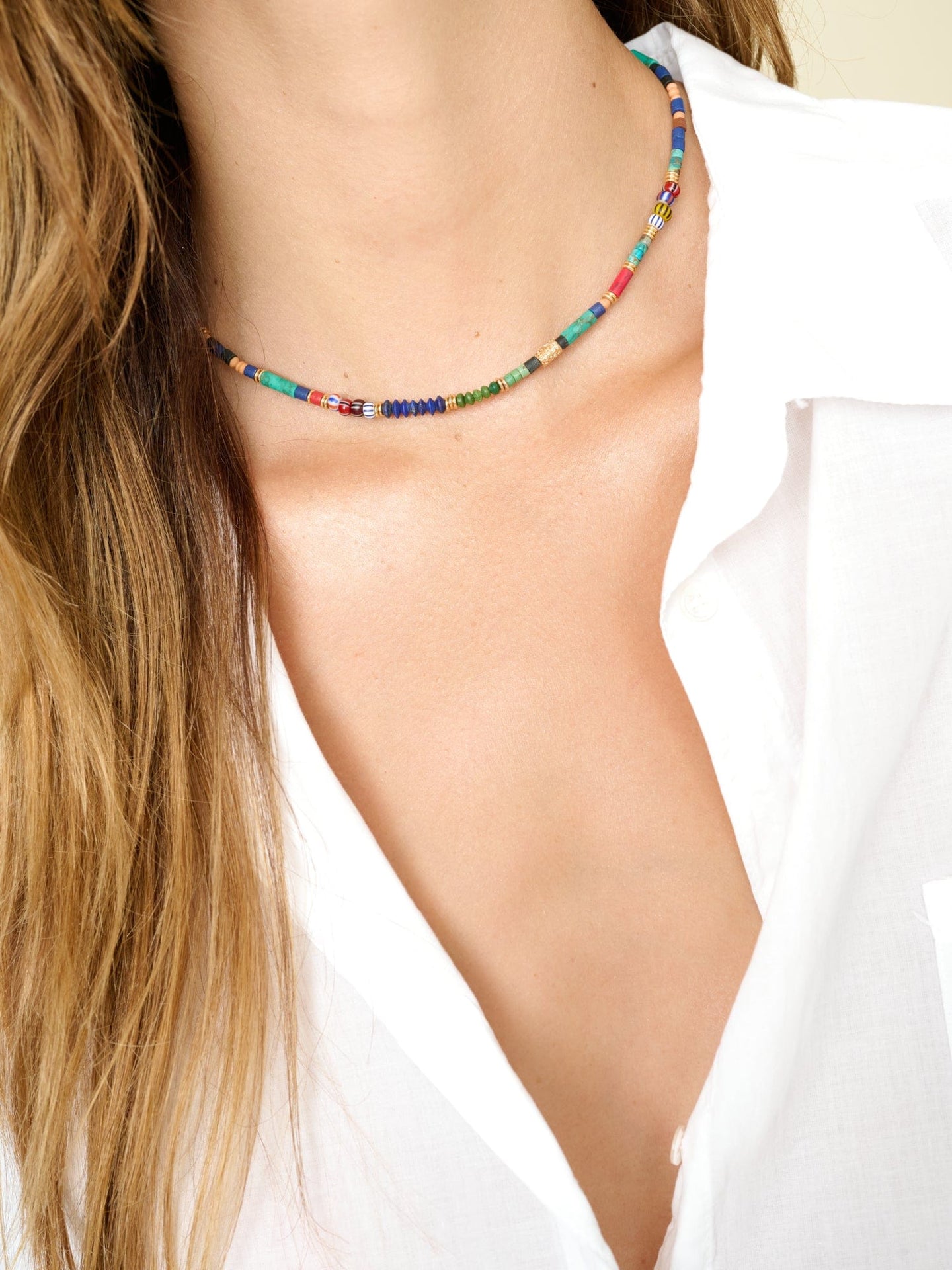 Gachon Pothier Necklace One Size / Assorted Gachon Pothier Simple Jo Necklace GP35020-OS-ASST