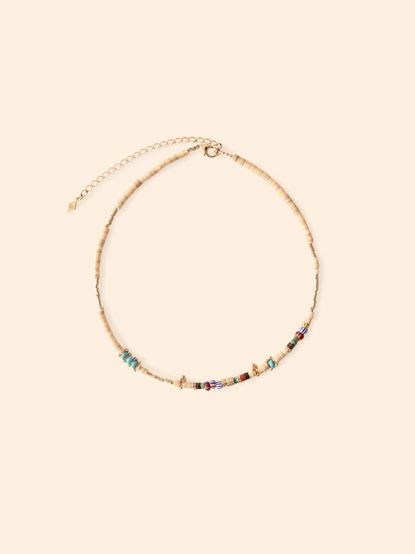 Gachon Pothier Necklace One Size / Ivory Gachon Pothier Ivory Sally Short Necklace GP0SLY001-OS-IVO Gachon Pothier Ivory Sally Short Necklace