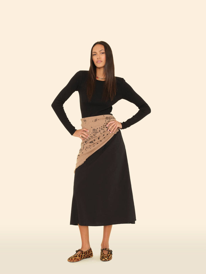 Kujten Accessory One Size / Camel Kujten Camel Hachiko Bandana K0CSH221-OS-CAM Kujten Camel Hachiko Bandana