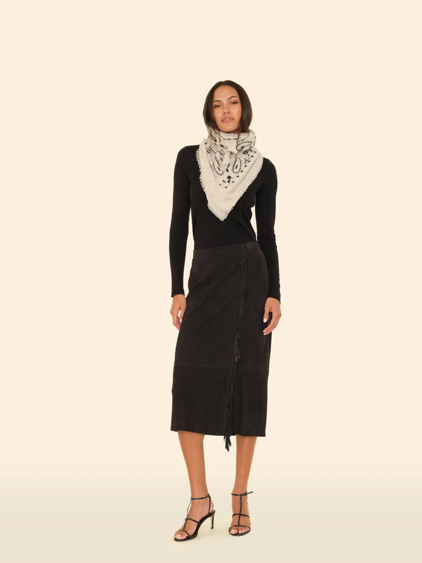 Kujten Accessory One Size / Oat Kujten Oat Hachiko Bandana K0CSH221-OS-OAT Kujten Oat Hachiko Bandana